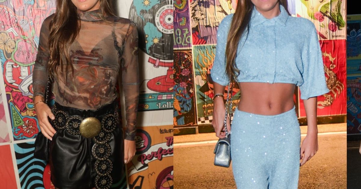 Rafaella Justus no Lollapalooza 2025: filha de Ticiane Pinheiro