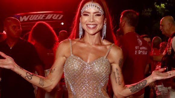 Musa do Salgueiro, Thais Vasconcellos tem truque para cuidar do corpo antes de seu 1º desfile na Sapucaí: 'Produto multifuncional'