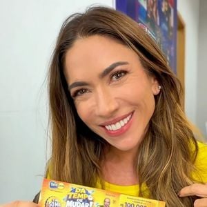 Patricia Abravanel fez post publicitário da Telesena após virem à tona mensagens comprometedoras do marido, Fábio Faria