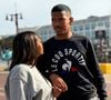 Jayden Adams também teria discutido com a namorada, apesar de ter se reconciliado com ela logo depois
