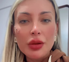 Andressa Urach fez um vídeo em seu perfil no Instagram, falando sobre Donald Trump e as taxas.