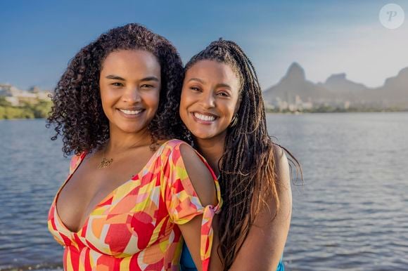 Sheron Menezzes e Lucy Ramos são amigas inseparáveis na novela 'Por Você'