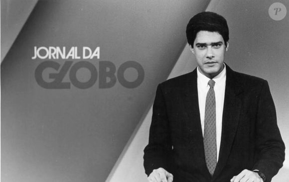 William Bonner assumiu posto de titular do 'Jornal Nacional' após passagens pelo 'SPTV', 'Jornal Hoje', 'Globo Rural' e 'Jornal da Globo'