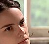 Rosana (Carolina Kasting) está decidida a esquecer Matteo (Thiago Lacerda)