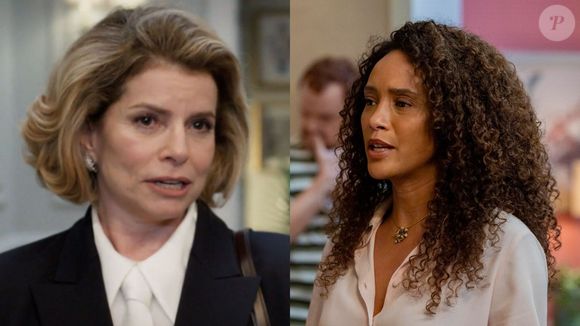 Odete Roitman (Debora Bloch) coloca plano em prática e deixa Raquel (Taís Araújo) em maus lençóis