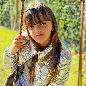 A franja foi um visual característico de Rafa Justus durante muitos anos