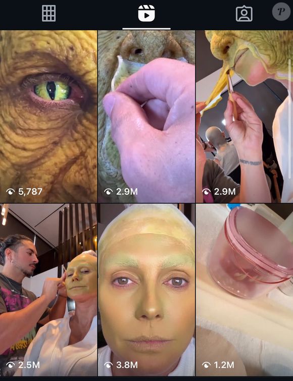 Modelo surpreende fãs ao aparecer com fantasia monstruosa repleta de escamas, próteses e detalhamento cinematográfico