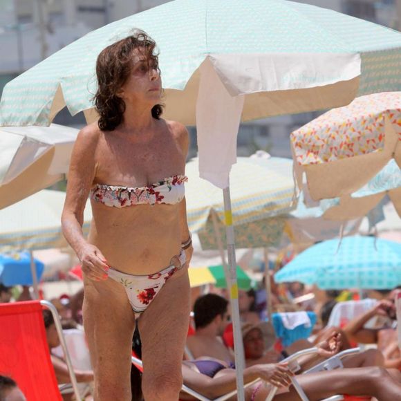 Betty Faria também fez um questionamento importante: "Por que não posso usar biquíni?', pontuou.