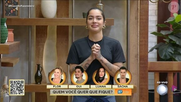 Luana Targinno também deixou a competição com Flor Fernandez em 'A Fazenda 16'