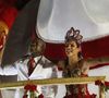 Marcella Alves, porta-bandeira do Salgueiro, não quis trocar de escola sem a companhia de Sidclei