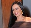 Bruna Biancardi valoriza corpo e barrigão da segunda gravidez em vestido transparente coladinho para evento. Fotos!