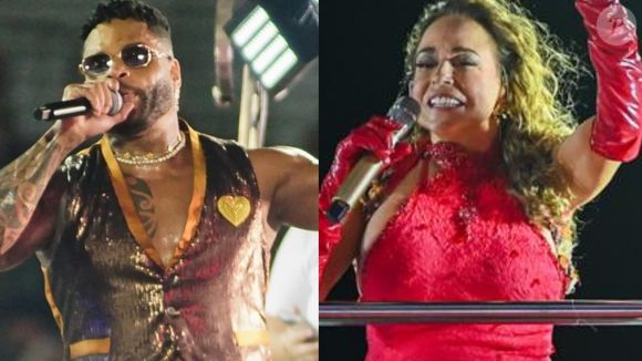 Tony Salles x Daniela Mercury: cantores trocaram alfinetadas por conta de suposto atraso no desfile dos trios elétricos no Carnaval 2025 de Salvador