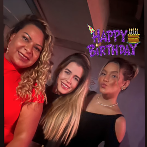 Sogra de Gabriely Miranda publicou uma foto ao seu lado a desejando feliz aniversário