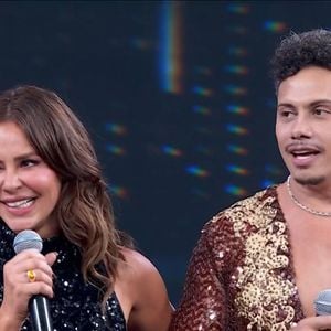 Paolla Oliveira e Silvero Pereira deram conselhos aos novos participantes do 'Dança dos Famosos'