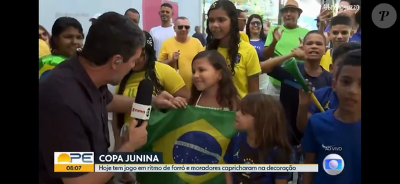 Às vésperas de Brasil x Escócia, uma menina chamou Neymar de 'cai-cai' em entrevista ao vivo e provocou uma onda de reações nas redes sociais
