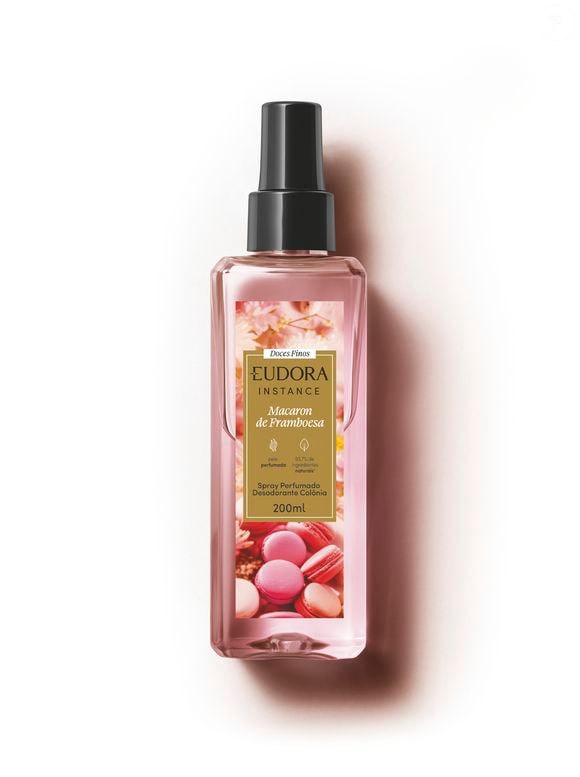 Desodorante Colônia Spray Perfumado Instance Macaron de Framboesa 200ml | R$ 69,99