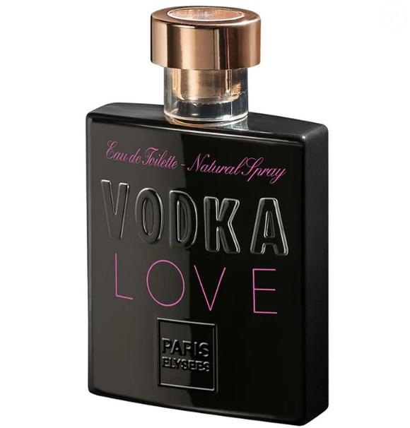 O perfume doce e floral Vodka Love, de Paris Élysées.