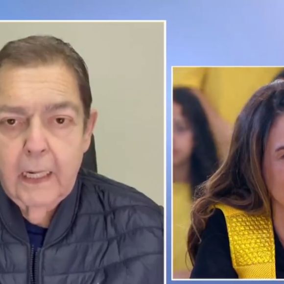 Faustão homenageou a mulher, Luciana Cardoso, com quem está casado dede 2002 no 'Domingo Legal' (SBT) de 11 de maio de 2025: 'Jamais pensei que fosse ter uma companheira que fosse, na arte de educar, de ser mãe, mais do que perfeita, em todos os sentidos'
