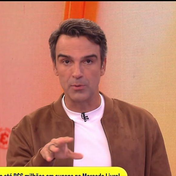 Em desabafo, Tadeu Schmidt cita ensinamentos do irmão e fala sobre força no trabalho