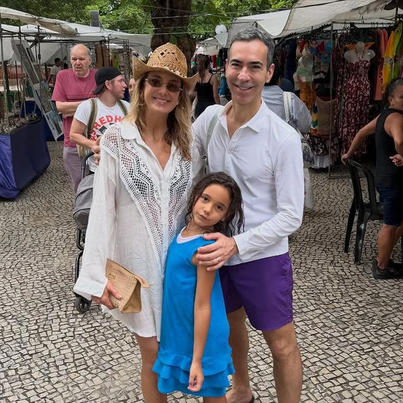 César Tralli teve que residir no Rio de Janeiro, o que levou a uma mudança da apresentadora e da filha Manuella para a capital carioca