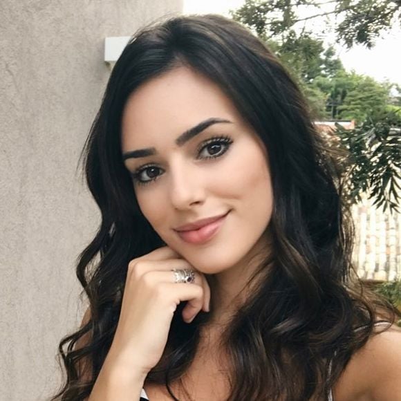 Nesta foto, a beleza de Bruna Biancardi já estava amadurecendo