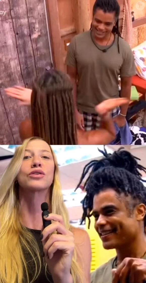 A visagista Débora Latgé explicou pontos sobre a 'estratégia' de Diogo ao mudar visual no 'BBB 25'