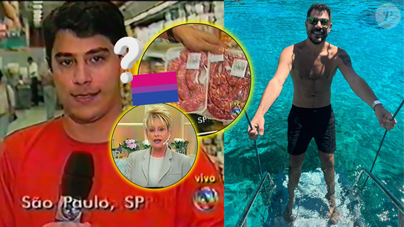 Pouca gente lembra, mas Evaristo Costa, alvo de rumores sobre sua sexualidade, foi repórter de Ana Maria Braga