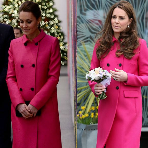 Moda consciente de Kate Middleton: Princesa de Gales já repetiu look rosa Mulberry em duas ocasiões distintas.
