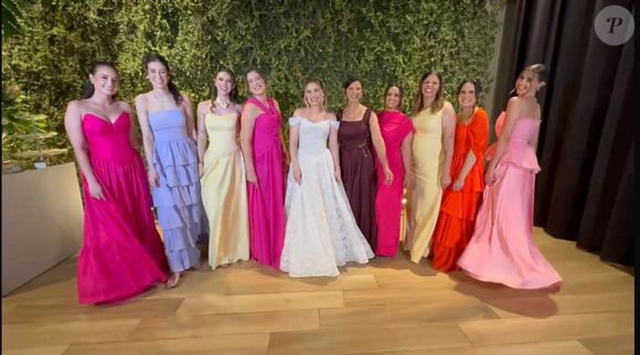 Meses de dedicação e trabalho artesanal: conheça a história da noiva que produziu todos os looks do casamento