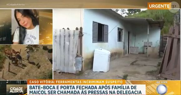 Caso Vitória Regina: mulher do novo suspeito, este vizinho do único preso até agora, teria saído de casa