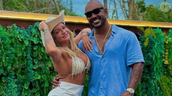 Aline Bianca e seu marido, Rafael Aquino