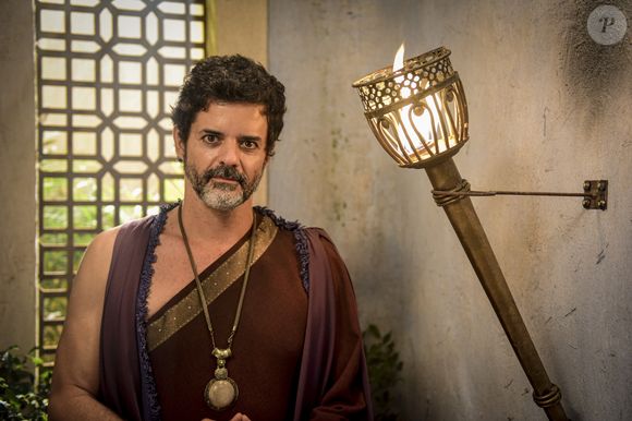 Jorge Pontual, como Naor na novela 'Gênesis', da Record