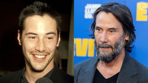 Seja de cabelão ou com as madeixas cortadas, Keanu Reeves será um eterno galã de Hollywood