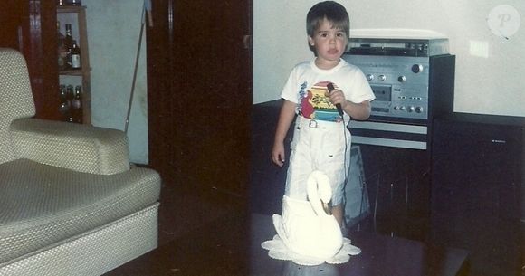 Luiz Bacci: criança, ex-Record já mostrava vocação para a comunicação