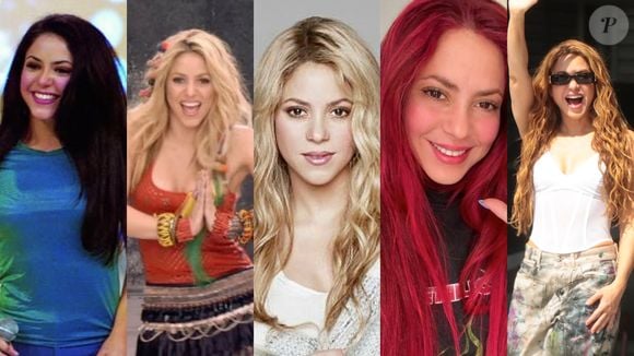 Shakira antes e depois: a evolução de beleza da cantora ao longo dos anos em 48 fotos