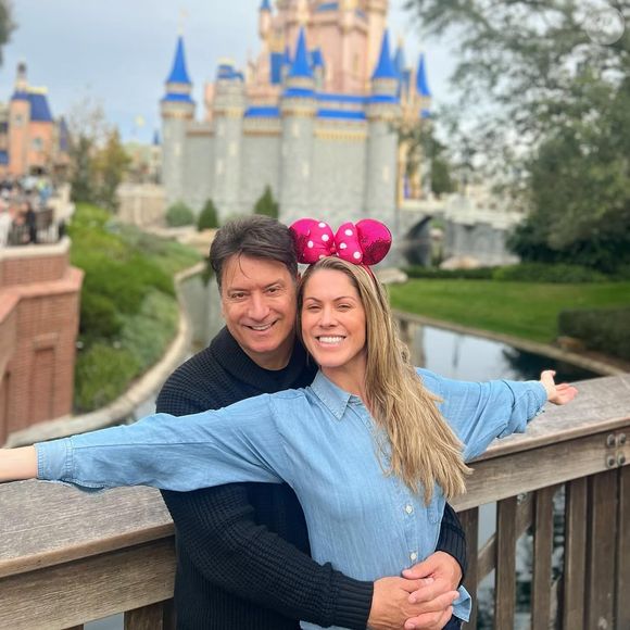Casal também já viajou para a Disney algumas vezes