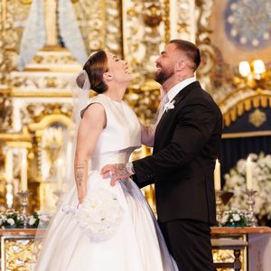 Casamento de Samara Pink, sócia de Virginia Fonseca, e Thiago Stabile reuniu uma série de famosos em igreja de São Paulo em 13 de março de 2025