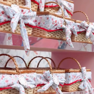 Entre os mimos estiveram até cestas personalizadas