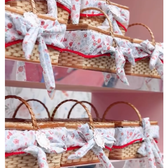 Entre os mimos estiveram até cestas personalizadas