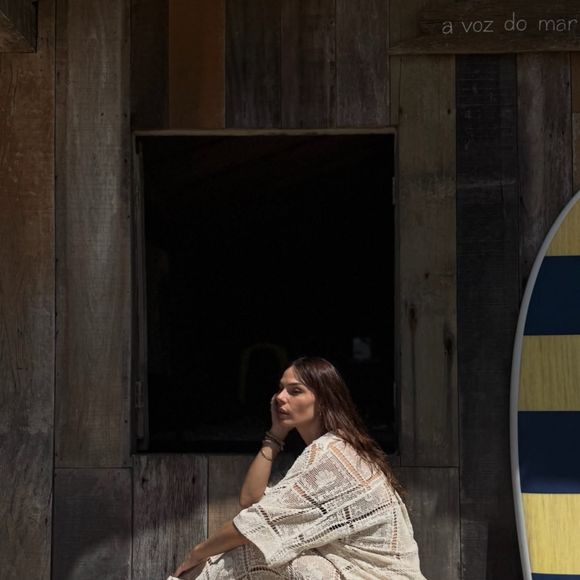 Isis Valverde publicou vários registros curtindo a viagem e mostrando os cantinhos da hospedagem