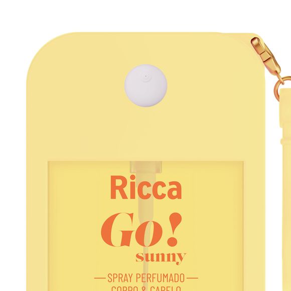 Com água de coco e lima, Spray Go! Sunny, da Ricca, é o frescor imediato para quem não para de dançar