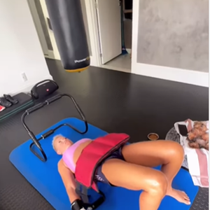 Xuxa costuma seguir uma rotina de exercícios físicos intensa