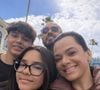 A primogênita Mônica, é casada com o empresário Marcos Nascimento e é mãe de Mateus e Maria Helena