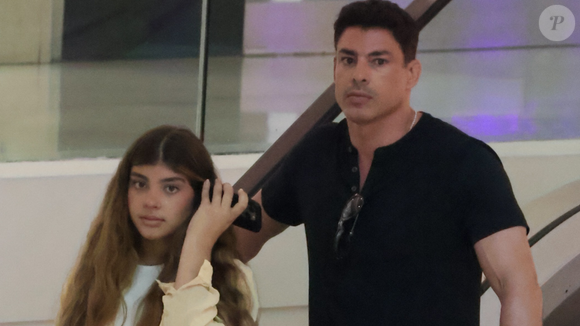 Misturinha perfeita dos pais! Cauã Reymond acompanha filha, fruto da relação com Grazi Massafera, em rolê que já classificou como ‘perrengue’