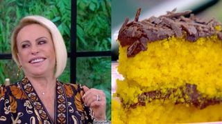 Nunca comi um bolo de cenoura fit tão bom: aprendi no 'Mais Você' essa receita de liquidificador sem glúten, sem açúcar e sem lactose - e com recheio de chocolate!