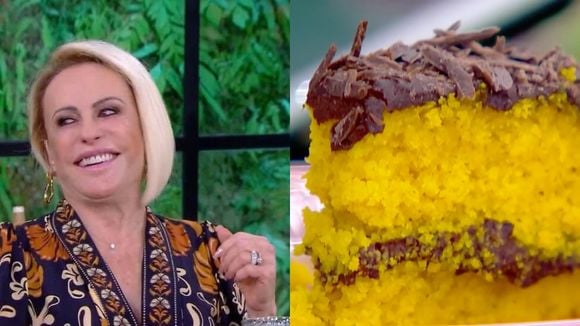 Nunca comi um bolo de cenoura fit tão bom: aprendi no 'Mais Você' essa receita de liquidificador sem glúten, sem açúcar e sem lactose - e com recheio de chocolate!