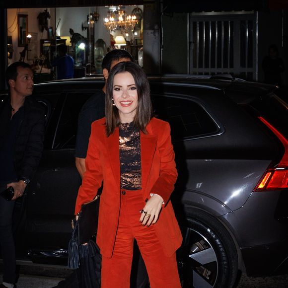 Sandy esteve no local para assistir ao espetáculo 'O Céu da Língua'