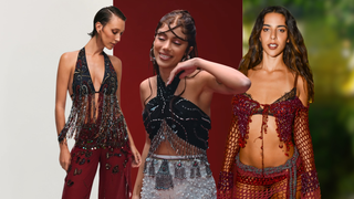Lollapalooza 2026: 20 looks boho chic com bordados inspirados em 'Pinterest', de Anitta no projeto global 'COLORS'