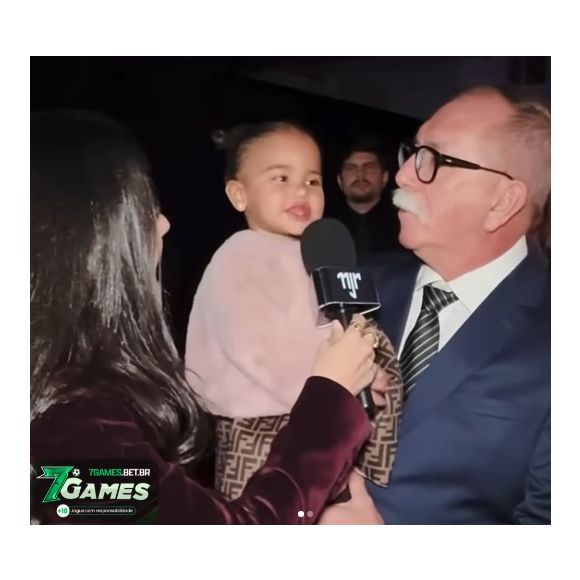 Filha de Neymar, Mavie divertiu a web pelas duas palavras faladas em 'entrevista': 'bola' e 'festa'