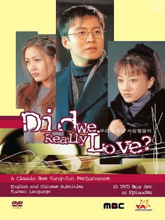 10º melhor dorama dos anos 90: 'Did We Really Love?' lançado em 1999, quase no fim da década